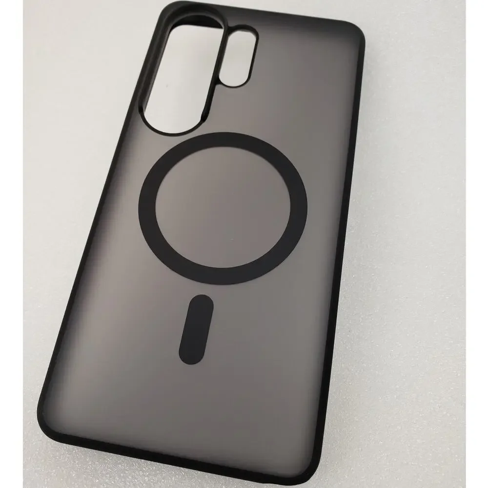 TOCOL Magnetic Case for Samsung Galaxy S26 Ultra - Black Translucent Cover